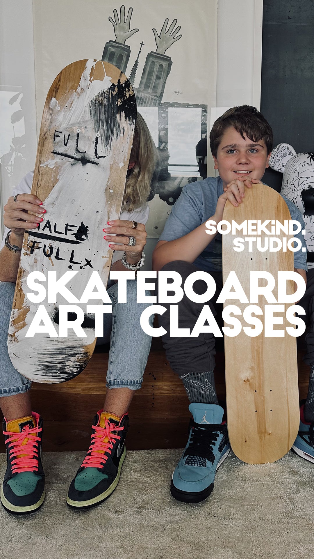 Skateboard Art Class