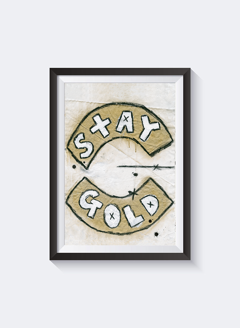 Stay Gold Print