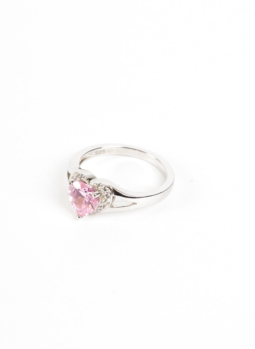 Surrounded Heart Ring