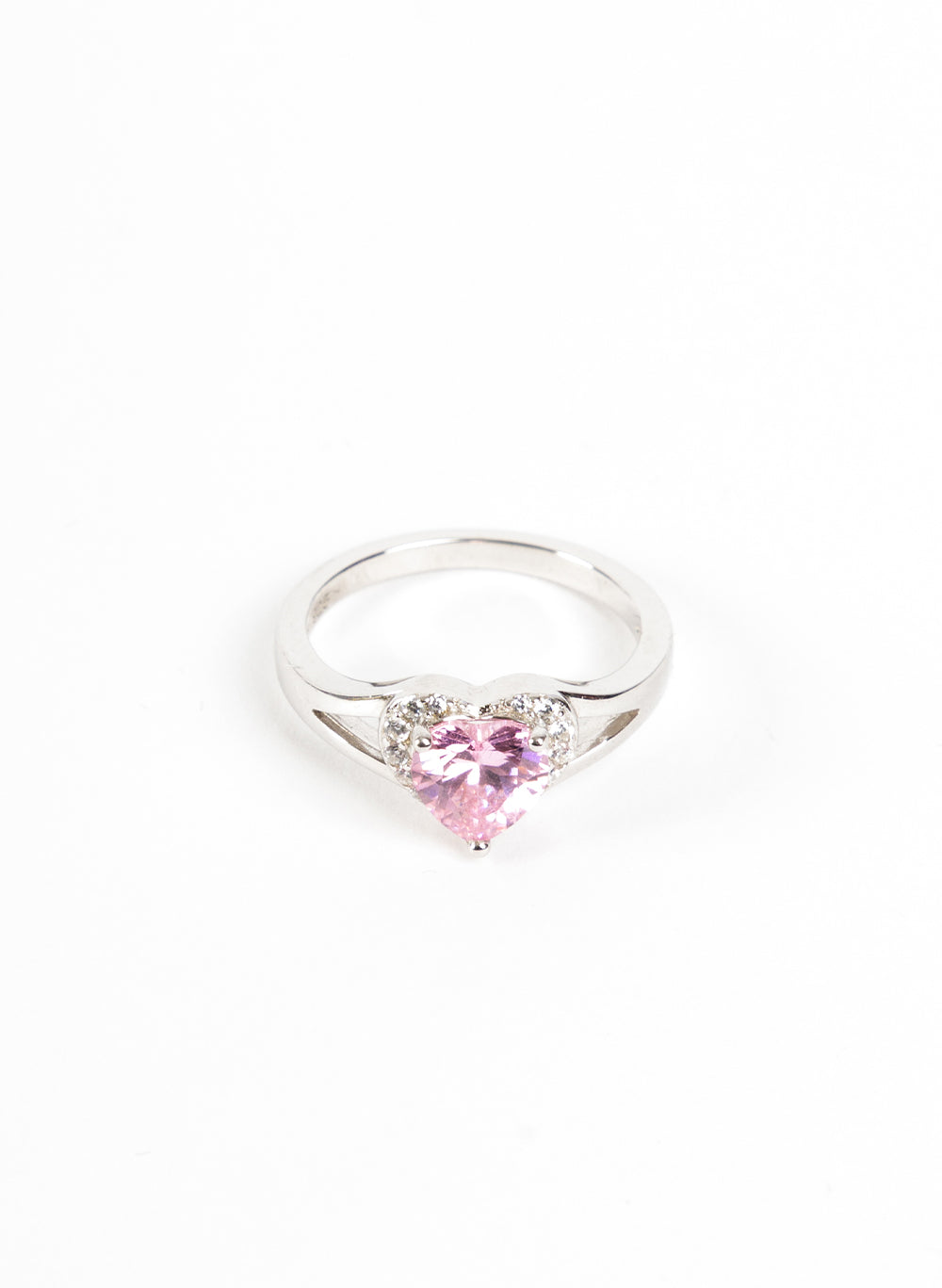 Surrounded Heart Ring